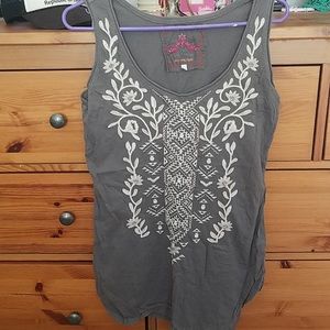 Johnny Was Embroidered Tank